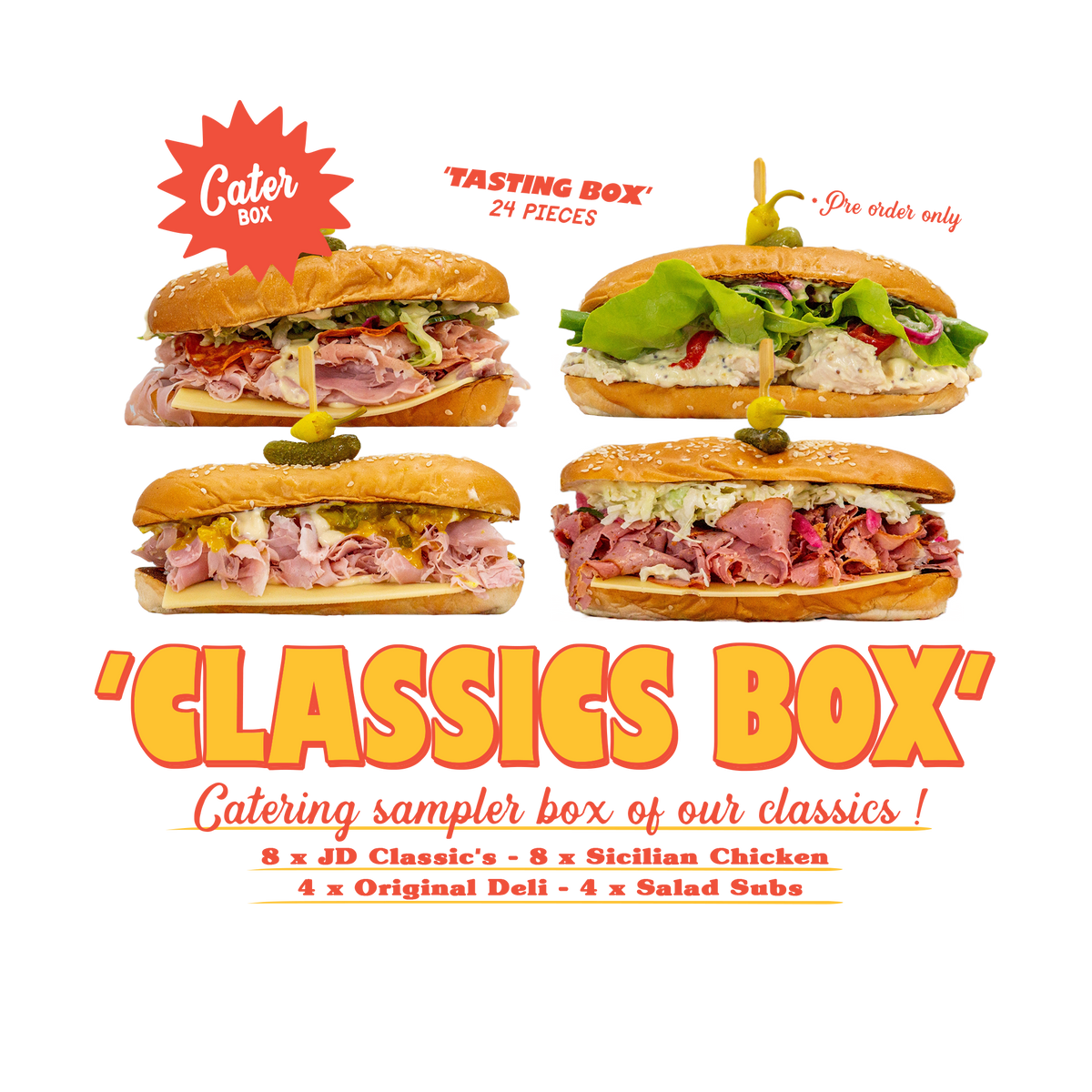 Joe's 'Classics' Sanga Box Joes Deli Official