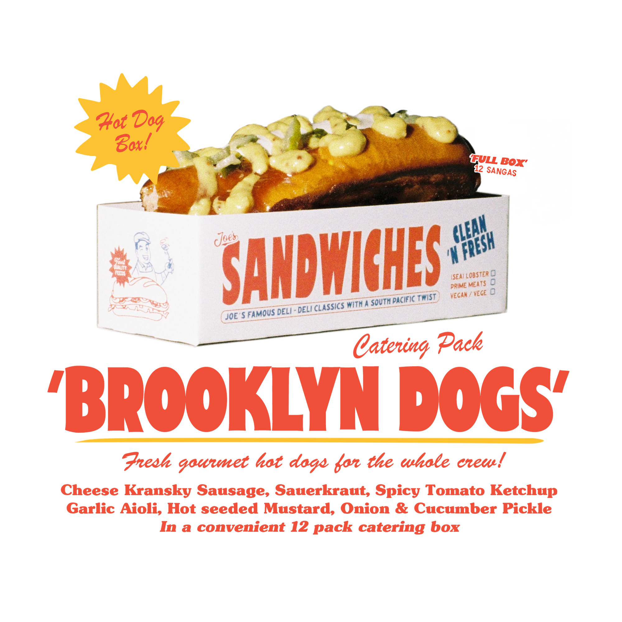 Brooklyn Hot Dog Box