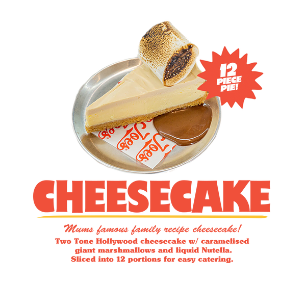 Two Tone Cheese Cake 'whole' – Joes Deli Official