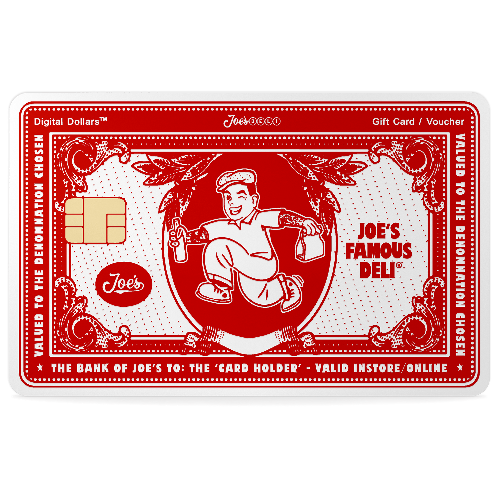 Joe's Deli Gift Card