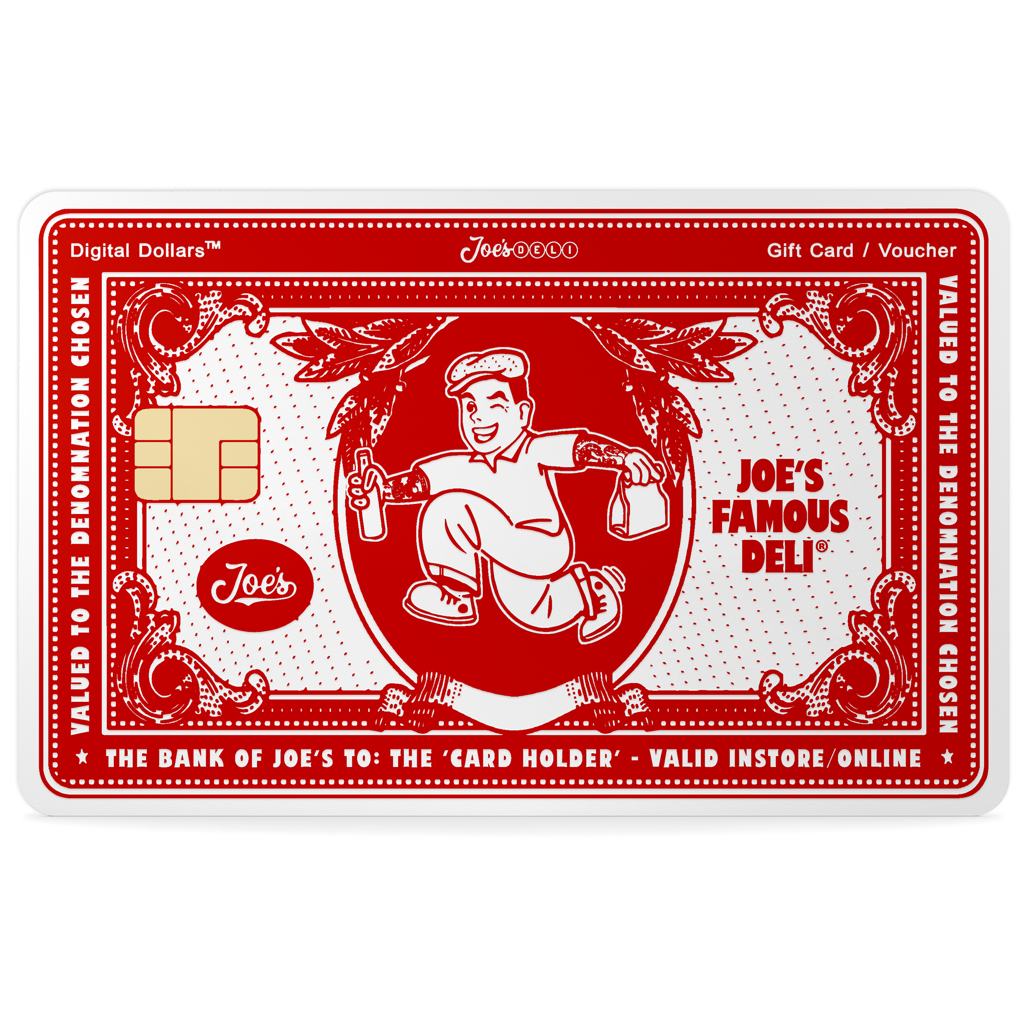 Joe's Deli Gift Card