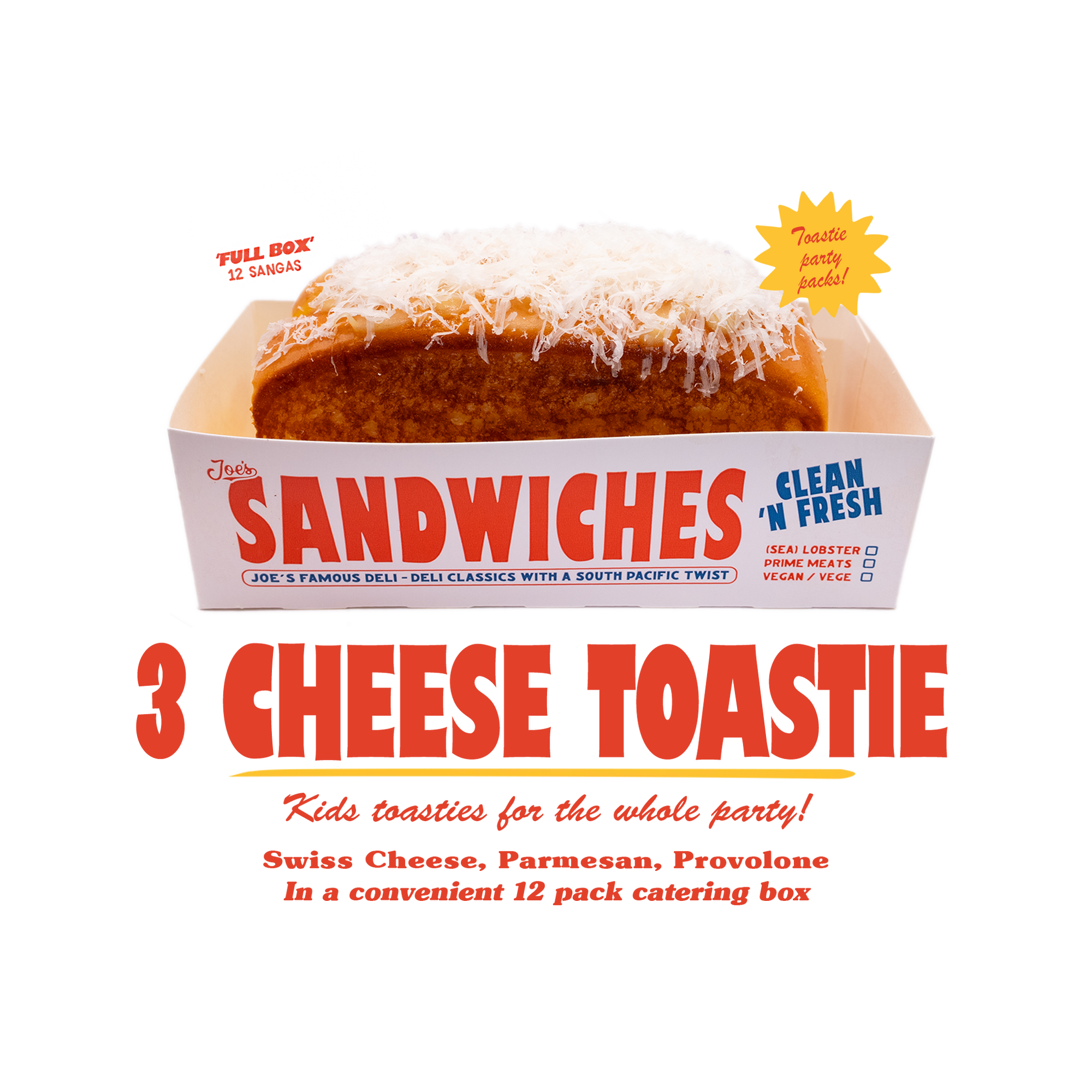 3 CHEESE KIDS PARTY PACK