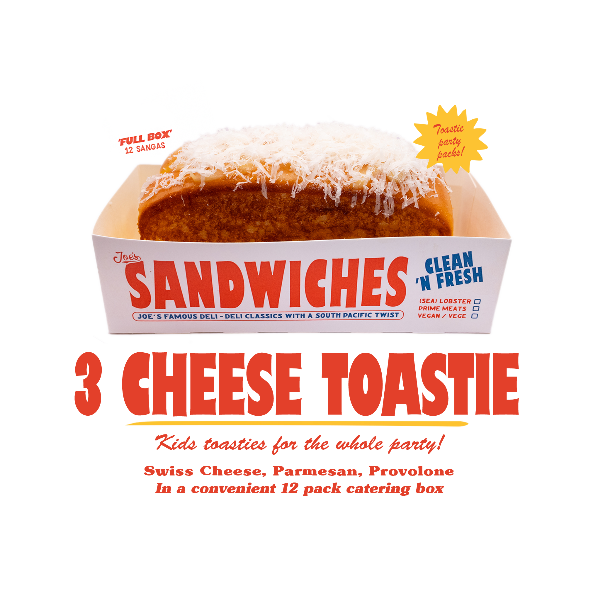 3 CHEESE KIDS PARTY PACK