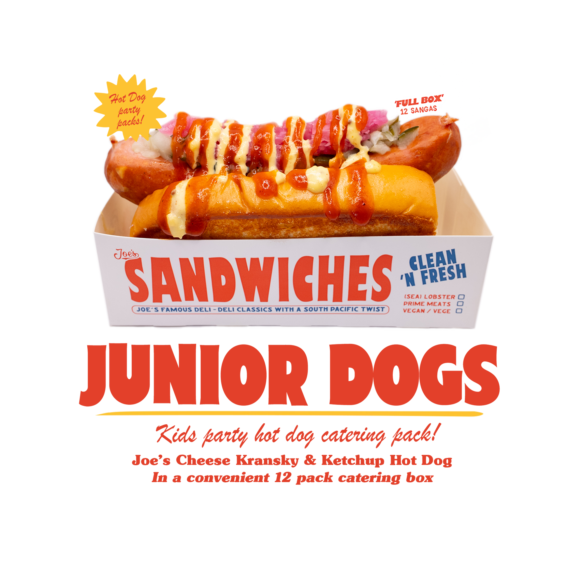 HOT DOG KIDS PARTY PACK
