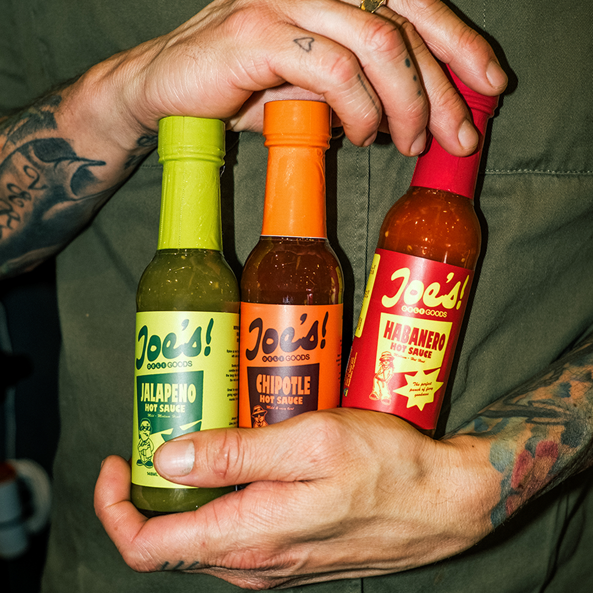 Joe's Hot Sauce 3 pack